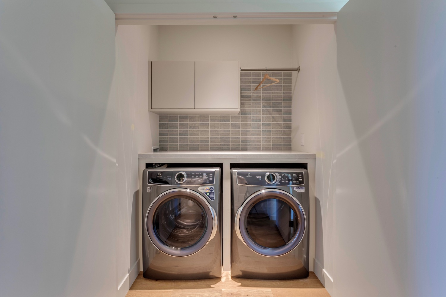 Laundry in the Aspen in Strathearn with homes for sale by Holland and Associates Real Estate in Edmonton.